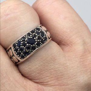 John hardy sapphire Ring size 10